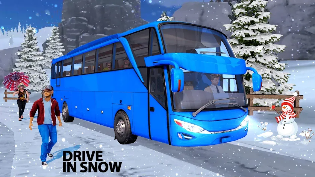 Modern Bus Simulator: Bus Game [МОД: Деньги, Монеты и Меню MOD] Screenshot 2