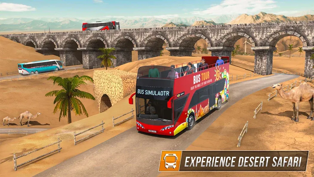 Modern Bus Simulator: Bus Game [МОД: Деньги, Монеты и Меню MOD] Screenshot 4