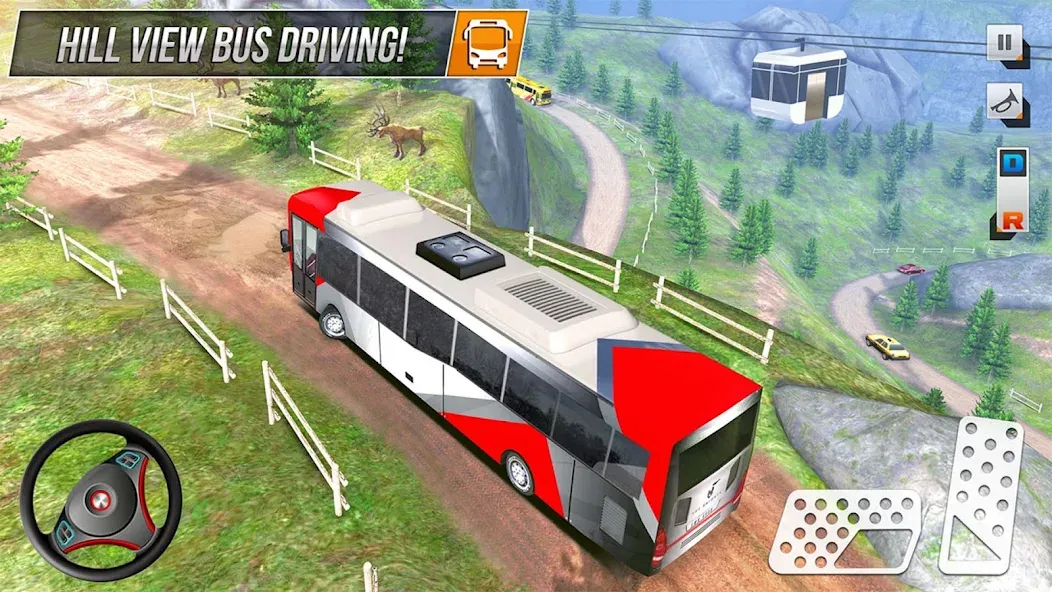 Modern Bus Simulator: Bus Game [МОД: Деньги, Монеты и Меню MOD] Screenshot 5