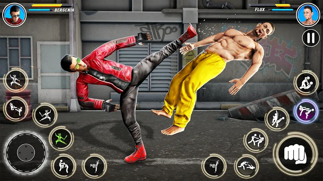Kung Fu karate: Fighting Games [МОД: Много денег, Монет и Все открыто] Screenshot 1