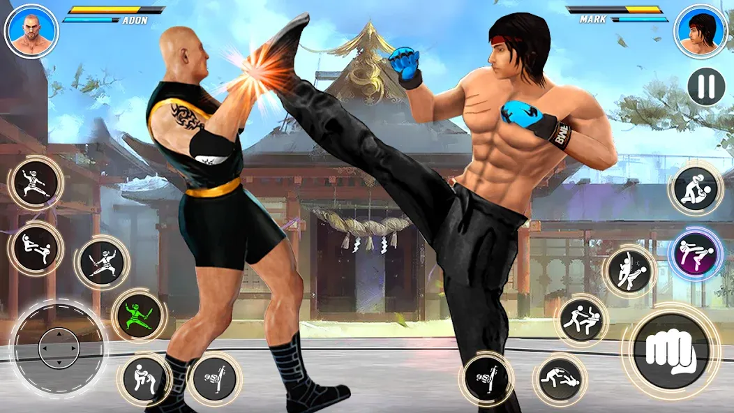 Kung Fu karate: Fighting Games [МОД: Много денег, Монет и Все открыто] Screenshot 3