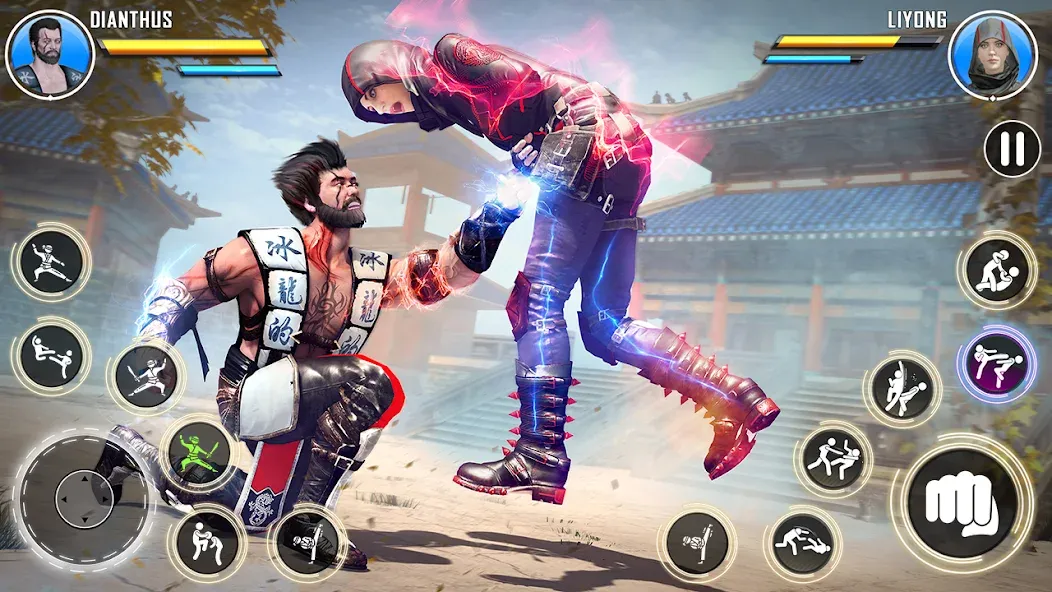 Kung Fu karate: Fighting Games [МОД: Много денег, Монет и Все открыто] Screenshot 5