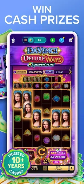 High 5 Casino: Real Slot Games (Хай 5 Казино) [МОД: Меню, Бесконечные монеты и Открытые уровни] Screenshot 2