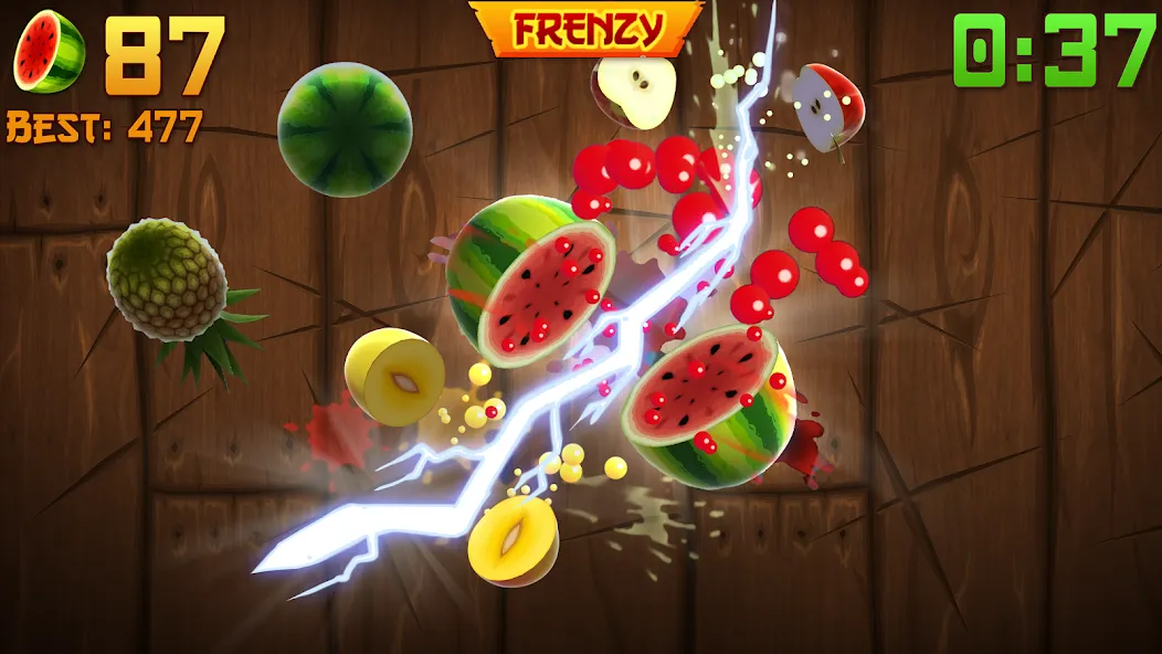 Fruit Ninja® (Фрут Ниндзя) [МОД: Все открыто, Дополнительные деньги и Меню MOD] Screenshot 1