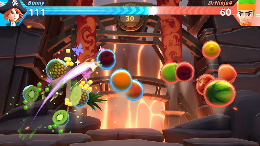 Fruit Ninja 2 Fun Action Games (Фрут Ниндзя 2) [МОД: Деньги, Монеты и Меню MOD] Screenshot 2
