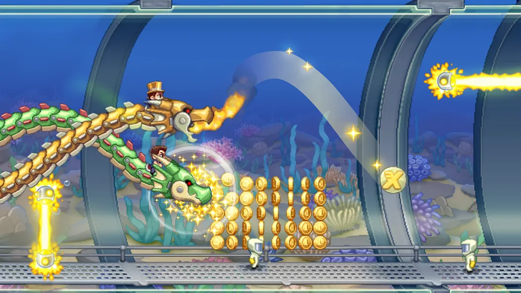 Jetpack Joyride (Джетпак Джойрайд) [МОД: Деньги, Монеты и Меню MOD] Screenshot 1