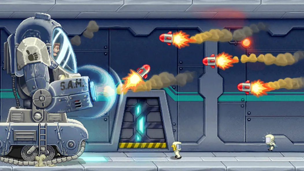 Jetpack Joyride (Джетпак Джойрайд) [МОД: Деньги, Монеты и Меню MOD] Screenshot 4