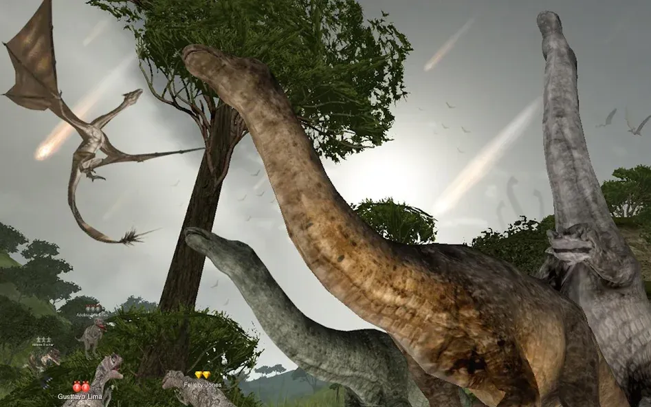 Dinos Online (Динос Онлайн) [МОД: Меню, Бесконечные монеты и Открытые уровни] Screenshot 3
