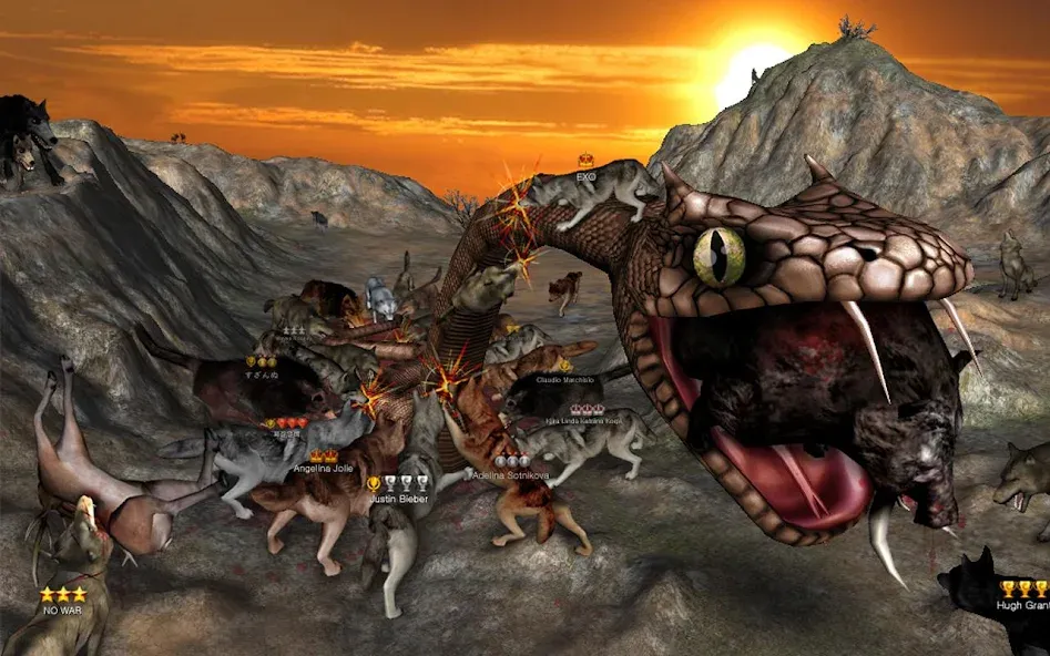 Wolf Online (Вулф Онлайн) [МОД: Много монет, Открытые уровни и Мега MOD] Screenshot 1