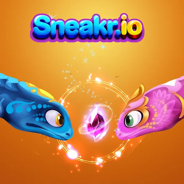 Sneak.io - Snake Game [МОД: Много монет, Открытые уровни и Мега MOD] Screenshot 2