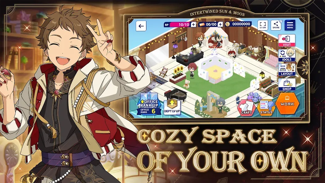 Ensemble Stars Music (Ансамбль Звезд Музыка) [МОД: Много монет, Открытые уровни и Мега MOD] Screenshot 5