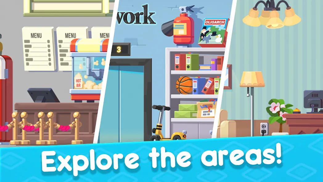 Merge Hotel: Family Story Game (Мердж Отель) [МОД: Деньги, Монеты и Меню MOD] Screenshot 2