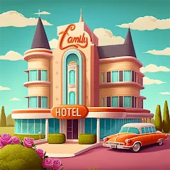 Скачать Merge Hotel: Family Story Game (Мердж Отель) [МОД: Деньги, Монеты и Меню MOD] | Взлом Merge Hotel: Family Story Game на Андроид