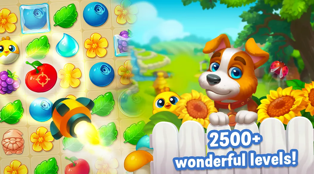 Ranch Adventures: Amazing Matc [МОД: Деньги, Монеты и Меню MOD] Screenshot 3