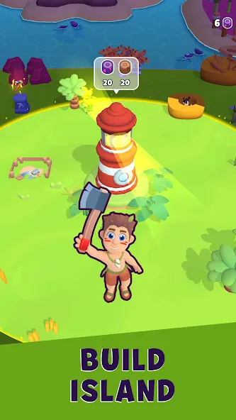 Lighthouse Island (Лайтхаус айленд) [МОД: Бесконечные деньги, Монеты и Мега MOD] Screenshot 2