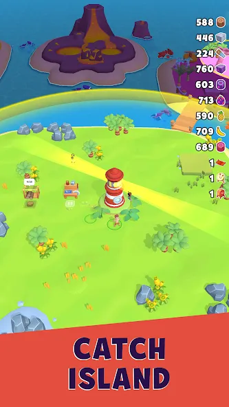 Lighthouse Island (Лайтхаус айленд) [МОД: Бесконечные деньги, Монеты и Мега MOD] Screenshot 4