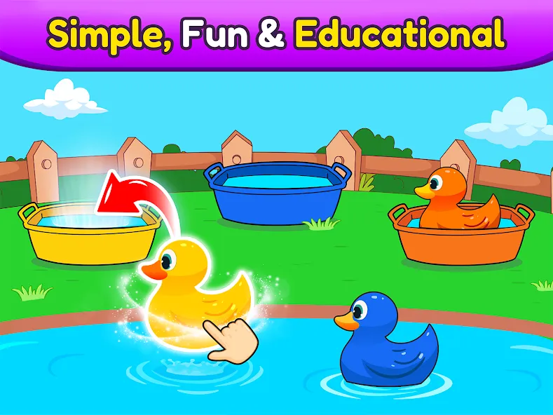 Bebi: Baby Games for 2-4y kids [МОД: Все открыто, Дополнительные деньги и Меню MOD] Screenshot 2