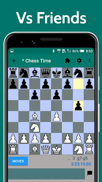 Chess Time - Multiplayer Chess (Чесс Тайм) [МОД: Все открыто, Дополнительные деньги и Меню MOD] Screenshot 3