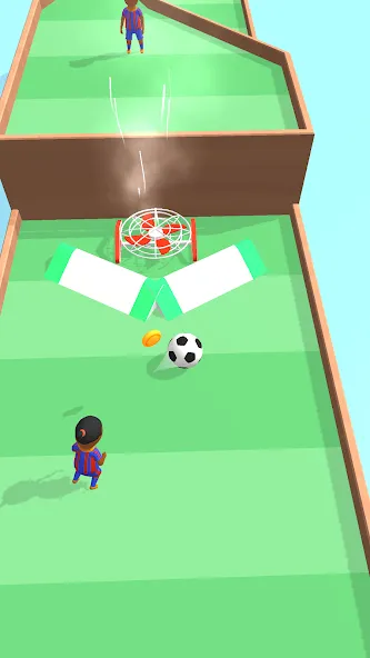 Soccer Dash (окер Даш) [МОД: Бесконечные деньги, Монеты и Мега MOD] Screenshot 4