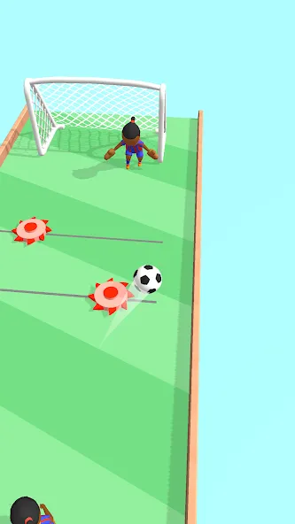 Soccer Dash (окер Даш) [МОД: Бесконечные деньги, Монеты и Мега MOD] Screenshot 5