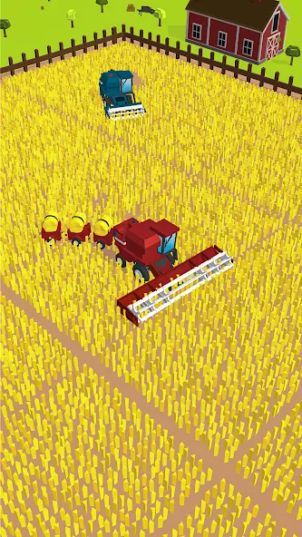 Harvest.io – 3D Farming Arcade [МОД: Меню, Бесконечные монеты и Открытые уровни] Screenshot 2
