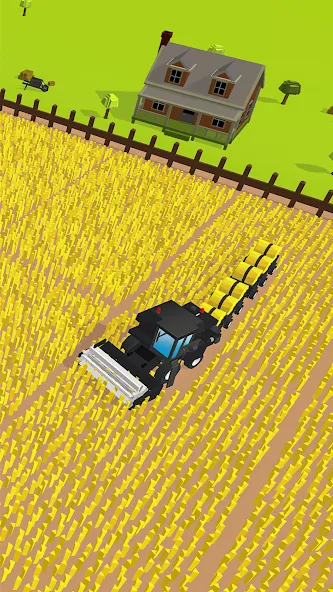 Harvest.io – 3D Farming Arcade [МОД: Меню, Бесконечные монеты и Открытые уровни] Screenshot 3