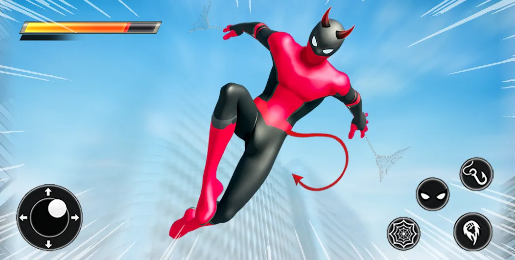 Spider Rope Hero - Vice Town (Спайдер Роуп Герой) [МОД: Бесконечные деньги, Монеты и Мега MOD] Screenshot 1