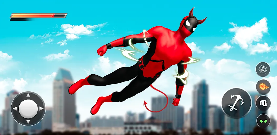 Spider Rope Hero - Vice Town (Спайдер Роуп Герой) [МОД: Бесконечные деньги, Монеты и Мега MOD] Screenshot 3