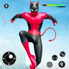 Скачать Spider Rope Hero - Vice Town (Спайдер Роуп Герой) [МОД: Бесконечные деньги, Монеты и Мега MOD] | Взлом Spider Rope Hero - Vice Town на Андроид