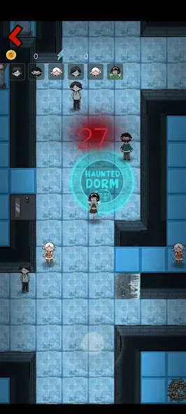Haunted Dorm (Хонтед Дорм Жуткий общежитие) [МОД: Много монет, Открытые уровни и Мега MOD] Screenshot 3