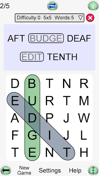 Word Search Ultimate [МОД: Много денег, Монет и Все открыто] Screenshot 2