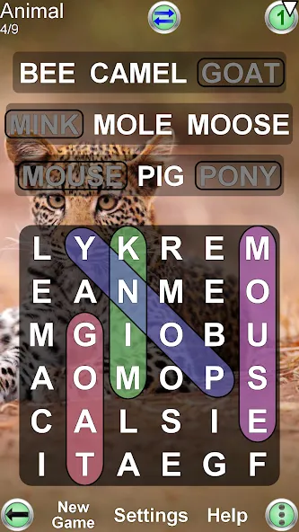 Word Search Ultimate [МОД: Много денег, Монет и Все открыто] Screenshot 5