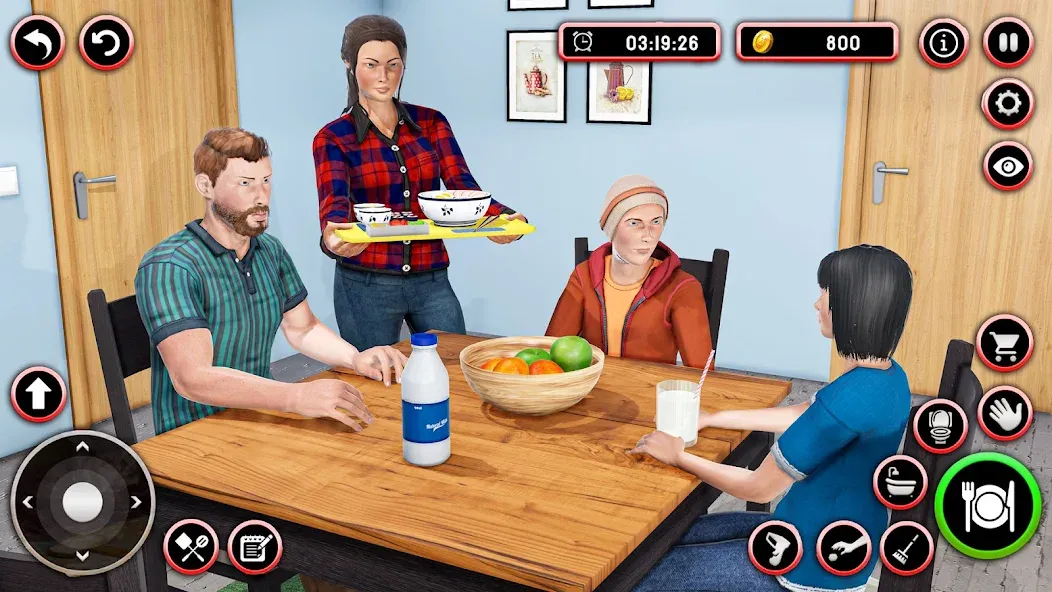 Mom Simulator & Mom Games [МОД: Все открыто, Дополнительные деньги и Меню MOD] Screenshot 2