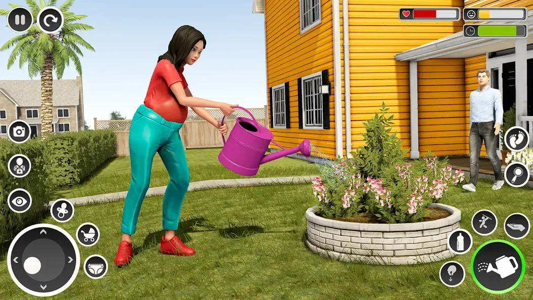 Pregnant Mom Simulator Games [МОД: Деньги, Монеты и Меню MOD] Screenshot 4