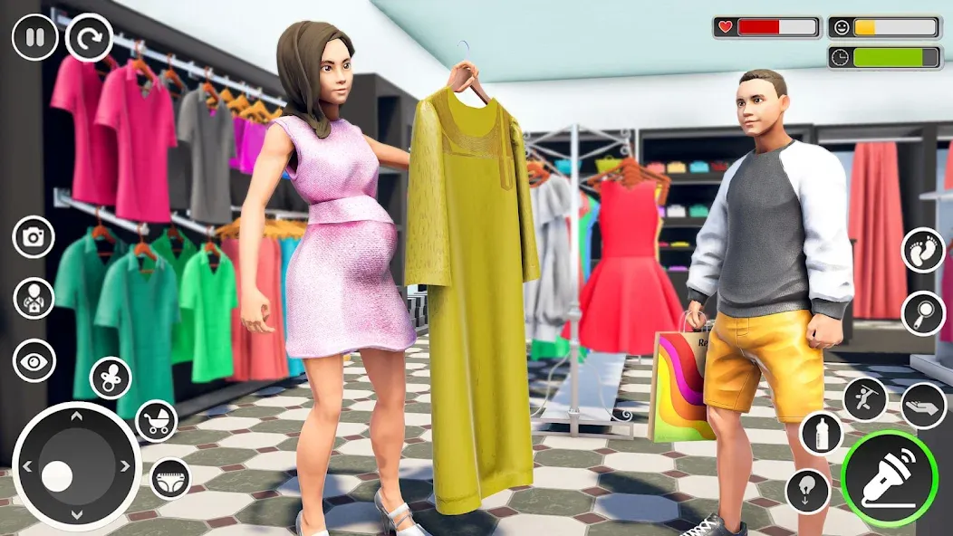 Pregnant Mom Simulator Games [МОД: Деньги, Монеты и Меню MOD] Screenshot 5