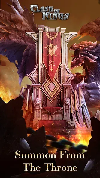 Clash of Kings (Клаш оф Кингс) [МОД: Бесконечные деньги, Монеты и Мега MOD] Screenshot 1