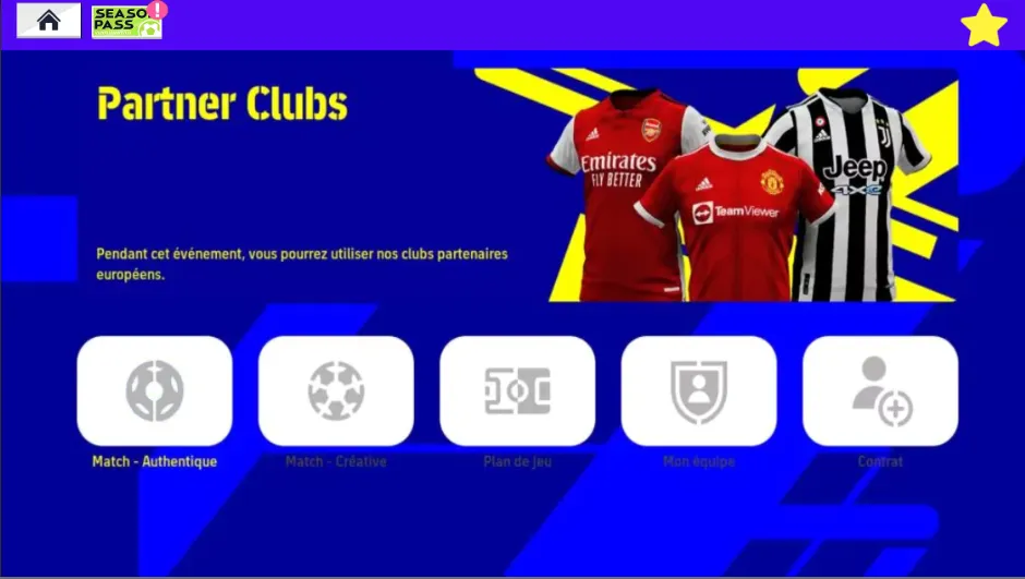 PESfOOTBALL MOBILE 2023 (ПЕСФУТБОЛ МОБИЛЬНАЯ 2023) [МОД: Бесконечные деньги, Монеты и Мега MOD] Screenshot 1