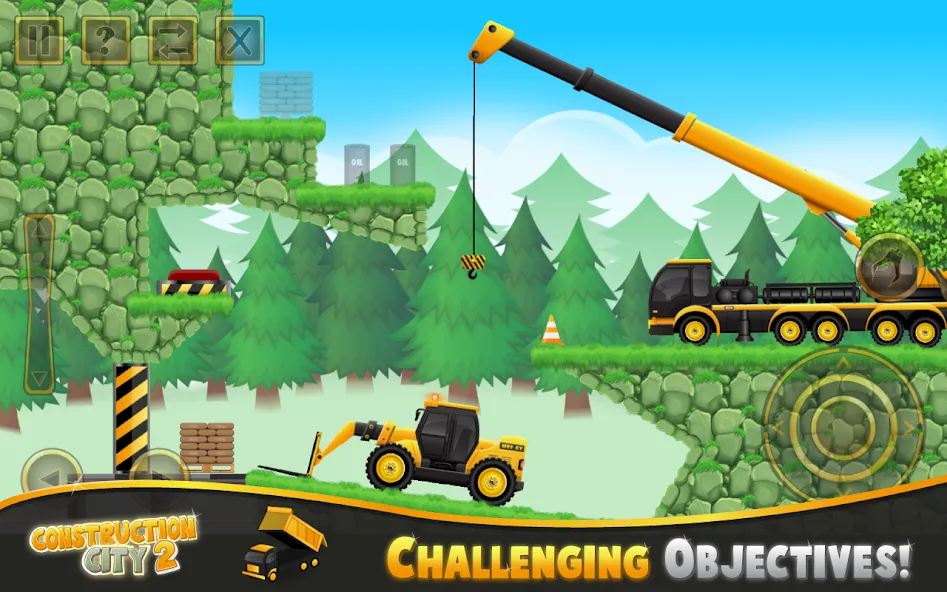 Construction City 2 (Конструкцион Сити 2) [МОД: Все открыто, Дополнительные деньги и Меню MOD] Screenshot 1