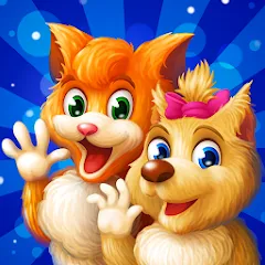 Скачать Cat & Dog Story Adventure Game [МОД: Все открыто, Дополнительные деньги и Меню MOD] | Взлом Cat & Dog Story Adventure Game на Андроид