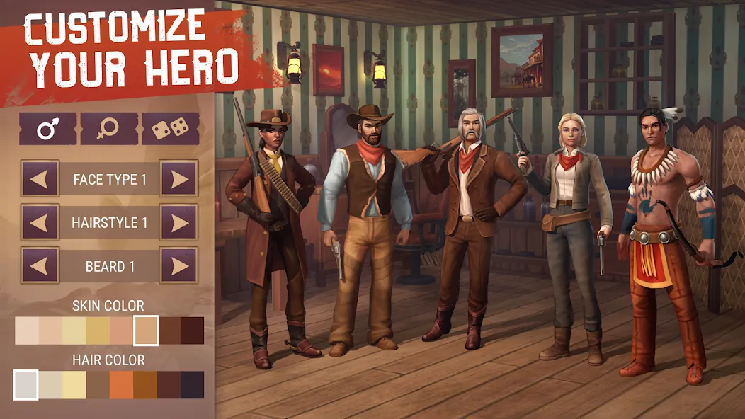 Westland Survival: Cowboy Game (Вестланд Сурвайвал) [МОД: Много монет, Открытые уровни и Мега MOD] Screenshot 2
