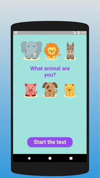 What animal are you? Test [MOD: Premium/Unlocked] - Скриншот 1