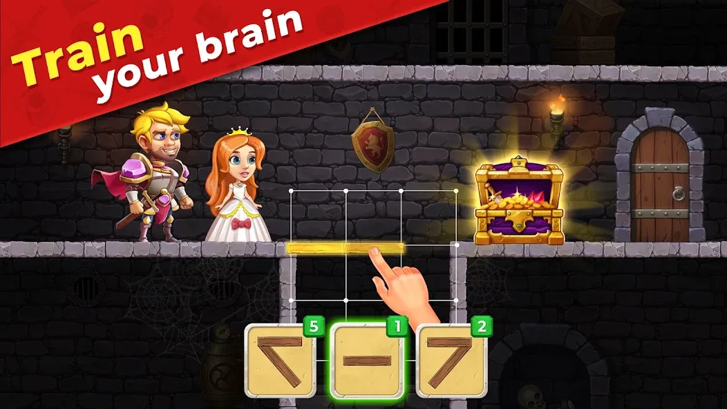 Mr. Knight: Pin Puzzles [МОД: Все открыто, Дополнительные деньги и Меню MOD] Screenshot 2