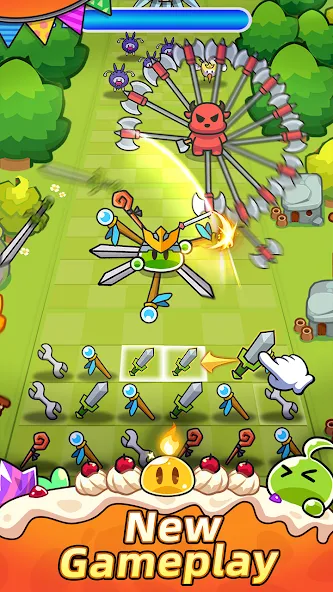 Slime Legion [МОД: Много денег, Монет и Все открыто] Screenshot 2