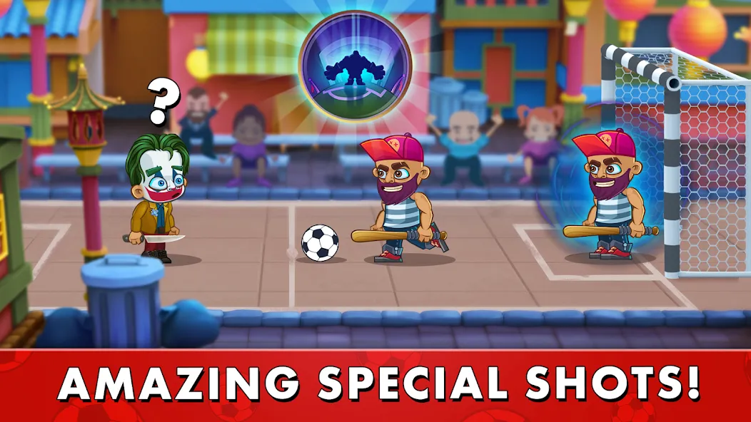 Street Soccer：Ultimate Fight [МОД: Все открыто, Дополнительные деньги и Меню MOD] Screenshot 2