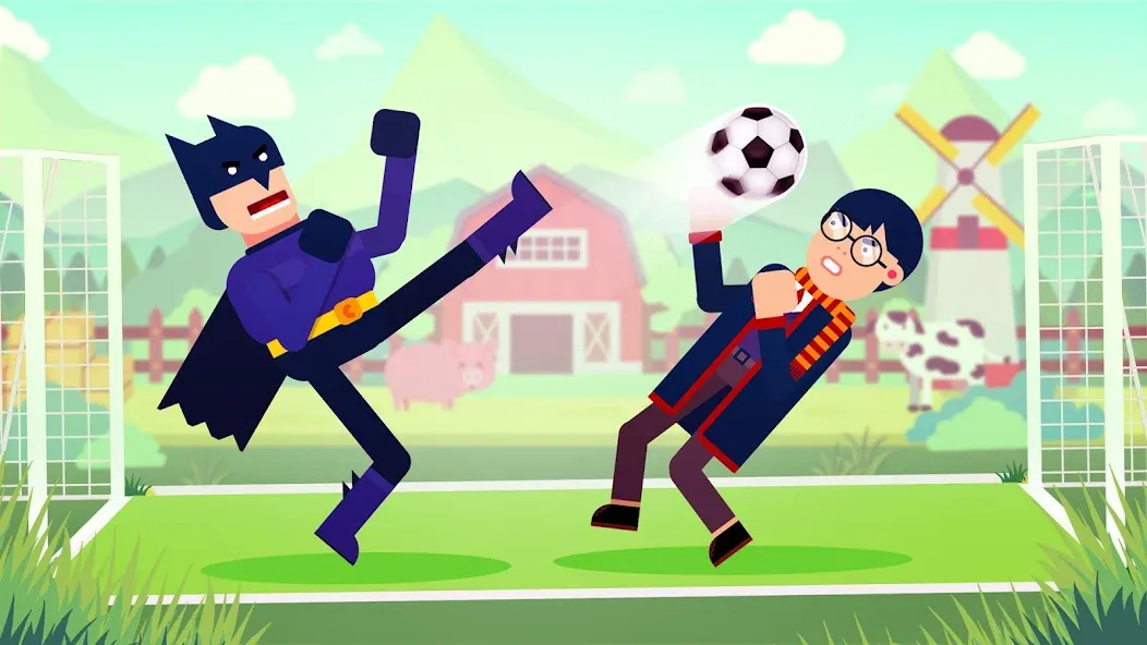 Boxing Physics 2 (Бокс Физика 2) [МОД: Меню, Бесконечные монеты и Открытые уровни] Screenshot 1