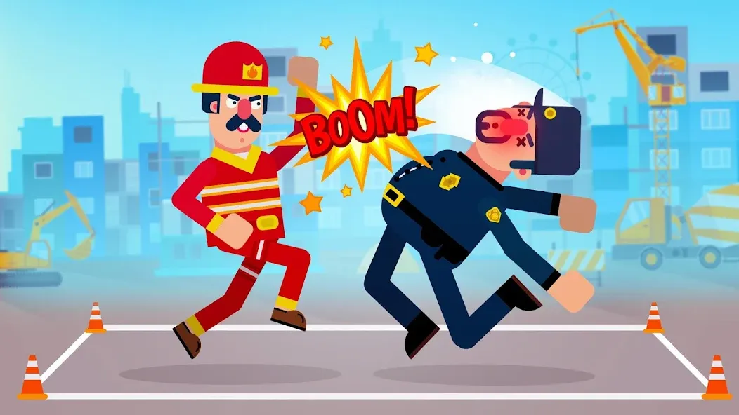 Boxing Physics 2 (Бокс Физика 2) [МОД: Меню, Бесконечные монеты и Открытые уровни] Screenshot 2