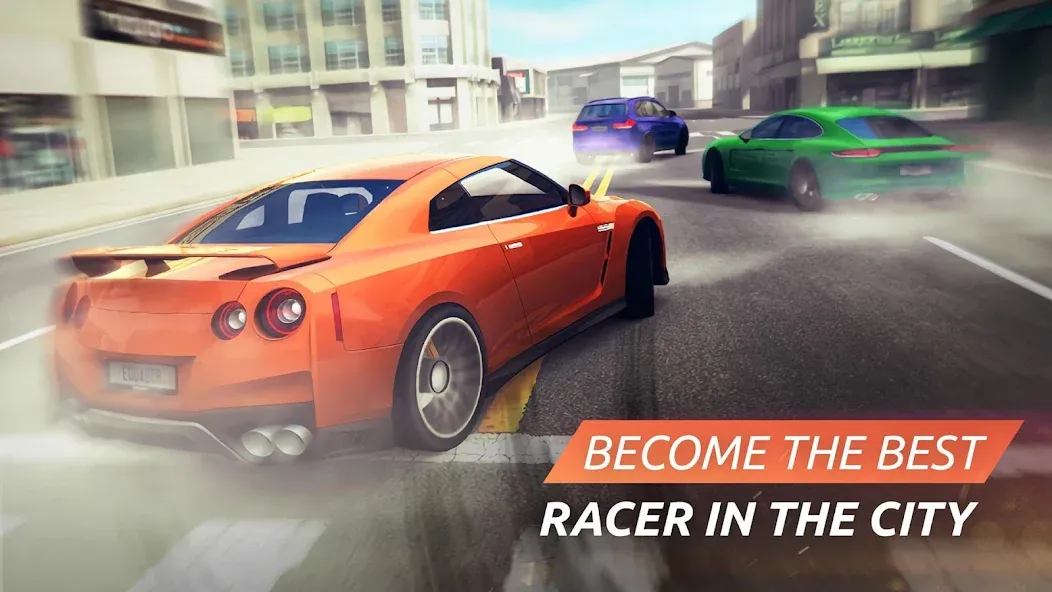 SRGT－Racing & Car Driving Game (СРГТ) [МОД: Меню, Бесконечные монеты и Открытые уровни] Screenshot 1