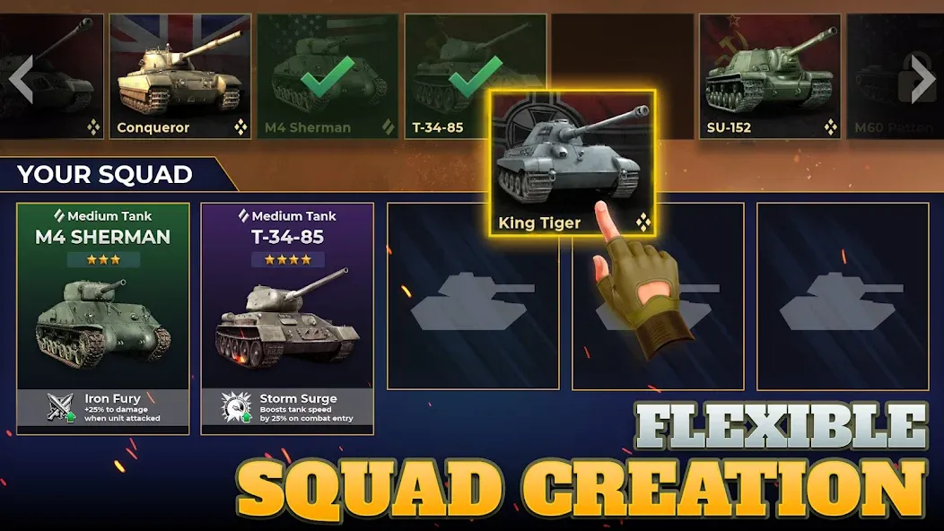 Tanks Charge: Online PvP Arena (Танковая атака) [МОД: Меню, Бесконечные монеты и Открытые уровни] Screenshot 4