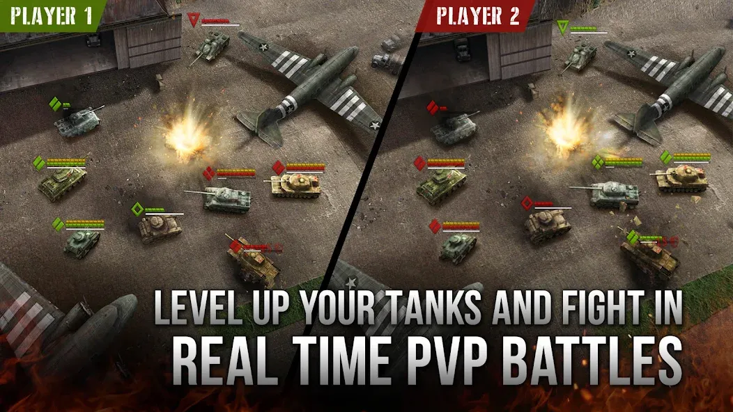 Armor Age: WW2 tank strategy (Армор Эйдж) [МОД: Бесконечные деньги, Монеты и Мега MOD] Screenshot 3