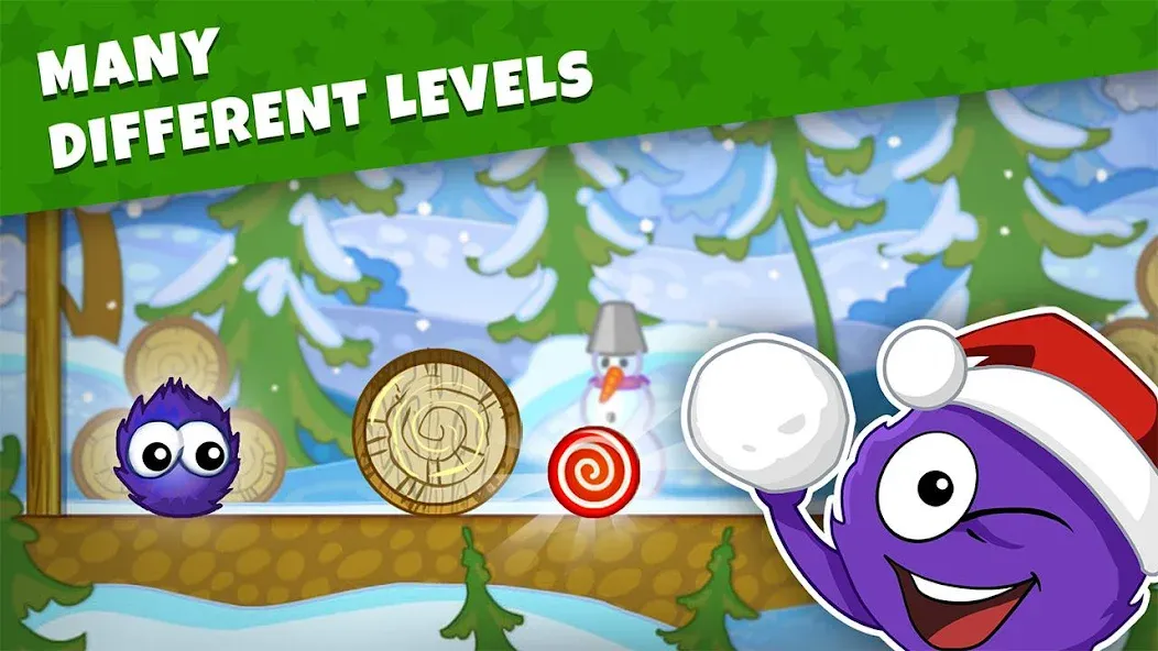 Catch the Candy: Winter Story! [МОД: Меню, Бесконечные монеты и Открытые уровни] Screenshot 1